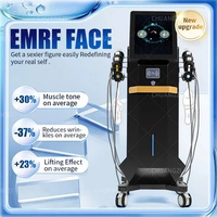 Ems RF Face Lifting MaProfessional Facial Electrostimulation Machine PEFACE Sculpt Face Pads Massager Device