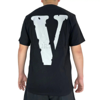 Vlone Reflective Tee Black
