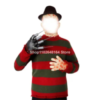 Halloween Horror Apparel Sweater Cosplay Killer Bloody Party Ball Mask Costume Props