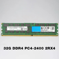 1PCS For MT RAM MTA36ASF4G72LZ-2G3B1 ECC LRDIMM Memory Fast Ship High Quality 32GB 32G DDR4 2400 PC4-2400 2RX4