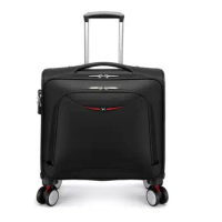 Men Business 18 inch Spinner Suitcase carry on hand Luggage bag On Wheels Travel Luggage Trolley bags laptop luggage suitcase