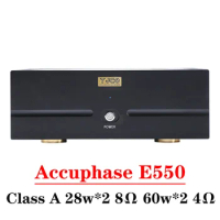60w*2 Accuphase E505 FET 2-channel Class A Power Amplifier High Power Low Distortion 2pcs 1000w Transformer HIFI Amplifier Audio