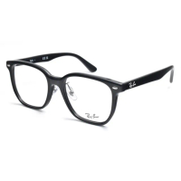【RayBan 雷朋】方框光學眼鏡 成毅同款(黑#RB5425D 2000-54mm)