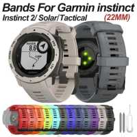 Band For Garmin Instinct with a Soft Silicone Watch Strap - Compatible with Instinct 2/ Solar/ Tactical/Instinct 1
