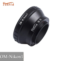 High Quality OM-Nikon1 Lens Mount Adapter for Olympus OM Mount Lens to Nikon1 J1 J2 J3 J4 V1 V2 V3 S1 S2 AW1 Camera