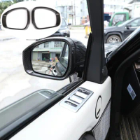 ABS Car Styling Exterior Side Rearview Mirror Frame Trim Stickers For Land Rover Discovery 4 5 LR4 LR5 Range Rover Sport Vogue