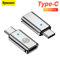 Byscoon Lightning to USB C Adapter OTG Connector for iPhone 15 iOS Lightning Female to Type c male Converter Charging Adaptor