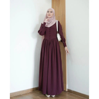 - Aurora Dress Princess Gamis Wanita Busui Friendly