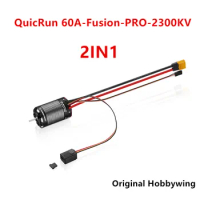 Hobbywing QuicRun Fusion PRO Sensored Brushless Waterproof 2300KV Motor 60A ESC 2in1 For 1/10th rock crawler RC Car