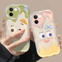 Sarung Telefon Kartun, Reka Bentuk Aiskrim, Serasi dengan VIVO V30e 5G, V30 5G, V30 Pro 5G, V29 5G,