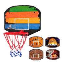 室內籃球框 壁掛式籃球架 兒童籃球框籃球架室內外籃圈籃球板親子家用壁掛式籃筐免打孔『xy5086』