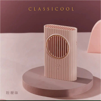【KINYO】復刻3用輕巧掛脖扇(UF-176)#粉曖昧-粉曖昧