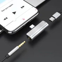 For Huawei Mate40 30 P40 Pro Hoco Type C To 3.5MM Jack Audio earphone Converter