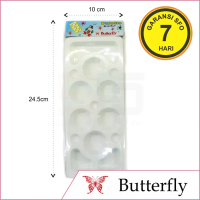 Palet Lukis Plastik Butterfly - Badut