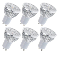 Stok panas: mentol GU10 LED x10, soket GU10/GU5.3, AC 220 V dan 110 V, lampu sorot tanpa kilau, menj