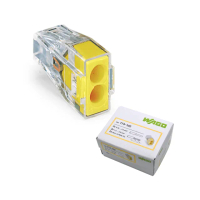 【WAGO 旺科】773-102 德國 插式連接器 快速接頭 100入盒裝 2孔(電器安裝/接線端子/電路佈線/配線)