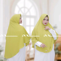 Hijab Instan Bergo Pad Crinkle Airflow Size XL