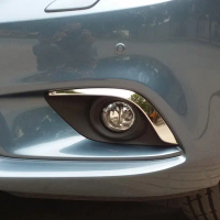 Dải viền che đèn sương mù trước Chrome cho Mazda 6/Atenza Gj 2014 2016
