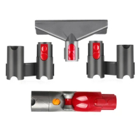 For Dyson V12/V10slim /Digital Slim Vacuum Cleaner Brush Stand Storage Bracket Holder Mattress Brush Bottom Adapter Kit