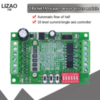 1 Axis TB6560 Stepper Motor Driver Controller Board 3.5A 10V-35V CNC Rounter Control Low Voltage Over Heat Current Protection