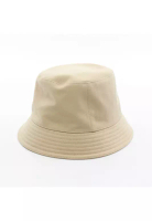 Hermes Pre-Loved Hermès Calvi Seashell bucket hat cotton beige