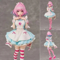 100% Original:THE IDOLM@STER CINDERELLA GIRLS Yumemi Riamu 21.5CM PVC Action Figure Anime Figure Model Toy Figure Doll Gift