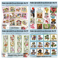 Paket Sulaman Kristik DIY Cross Stitch Jahit - MIX