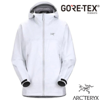 加拿大 ARCTERYX 始祖鳥 女款 Beta Gore-Tex 防風防水透氣連帽外套.風雨衣_空氣灰
