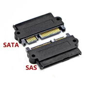 Eunaimee SFF-8482 SAS To SATA 180 Degree Angle Adapter Converter Straight Head ST For Dell Motherboard Hard Drive Harddisk HDD