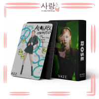 55pcs BLACKPINK Rose《VOGUE》Solo Individual LOMO Card Set Collection Kpop Jennie Rose Jisoo Lisa Phot