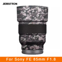 85 1.8 Camera Lens Body Sticker Vinyl Wrap Film Skin Anti-Scratch Decorative Decal Protector Coat for Sony FE 85mm F1.8 SEL85F18