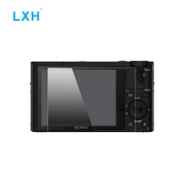 LXH 0.3mm Optical 9H Tempered Optical Glass Screen Protector Foils Skin Film For Sony A9 /A7M2/RX100-3/4/A99/HX400/ Camera