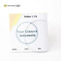 YOUR GLASSES - Lensa High Index Blueray 1.74 (MINUS -4.00 s/d -15.00 + CYL MAX -4.00)