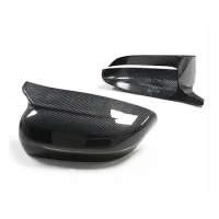 Rearview Side Mirror Covers Cap For BMW G20 G28 G22 G23 G26 G42 2 3 4 Series i4 M Style Dry Carbon Fiber Sticker Add On Shell