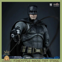 7 Inch Original Fondjoy DC Batman 1/9 Movie Figures BVS Light Armor Big Ben Batman Action Figurine DC Multiverse Model Doll Toys