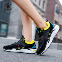 KELME Casual Sports Shoes Men And Women Breathable Fashion Retro Color Matching Shoes XX60012001