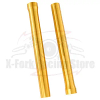 Front Outer Fork Tubes Pipes For Yamaha YZF R6 2006-2007 YZF-R6 Brake Supension Fork Legs Gold Pair 490mm 2C0-23106-00-00