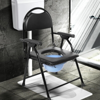 行動馬桶 馬桶座 加固老人坐便椅家用大便椅子病人行動馬桶折疊孕婦坐廁蹲坑坐便器『my0915』