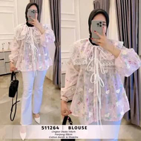 FS- Tissa blouse motif Pink