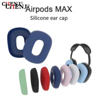 Replacement Silicone Ear Pads Cushion Cover Headphone EarPads Earmuff Protective Case Sleeve For AirPods Max Headset Accessories