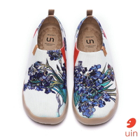 【 Uin 】西班牙原創設計 | 鳶尾花彩繪 休閒 女鞋