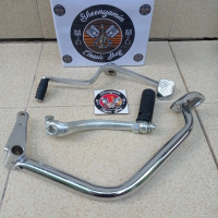Paket Pedal Set Rem Persneling Kick Starter Yamaha L2G L2 YB 100 YB100