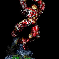 52cm New Marvel Avengers 3 Iron Man Anti-Hulk Armor Mk44 Full Body Combat Version Of The State Of The Hand Model Creative Gifts
