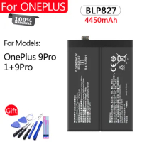 100% Original Battery BLP827 For OnePlus 9 Pro 1+9 Pro 4450mAh High quality Replacement Batterie