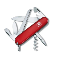 【VICTORINOX 瑞士維氏】Camper13用瑞士刀/紅色(1.3613)