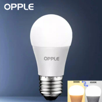 OPPLE LED Bulb 3000K Dimming 6500K E27 9W 220V Dimmable Change Color Light Lamp Screw Mouth White Wa