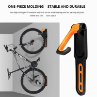 Bicycle Hanging Bracket Wall Mount Rack Bike Storage Fixed Hanging Hook Bike Support Stand Bracket Holder Cycling Parking Buckle