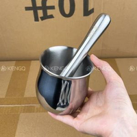 316不鏽鋼搗蒜器石臼子搗碎罐擂缽家用研磨器藥盅舂缽
