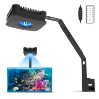 Lominie LED Aquarium Light Full Spectrum Saltwater Aquarium Light for Corals Reefs Nano Aquarium Tank Pixie 30