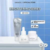 ISWHITE BRIGHTENING SERIES | Paket Skincare Untuk Mencerahkan Kulit dan Menyamarkan Noda Hitam | Hal